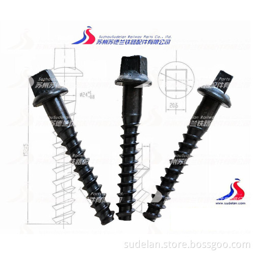 Rail Fastening Square Head Spike